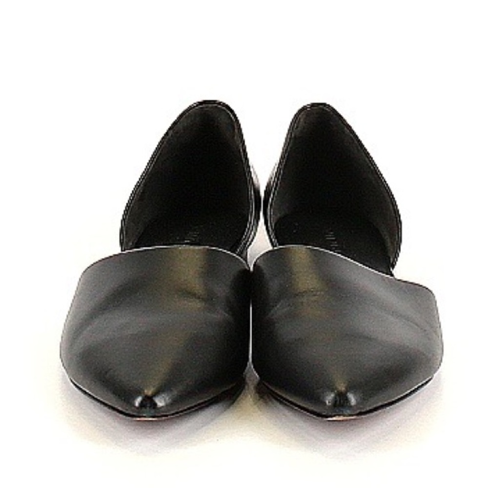 Vince. D'Orsay Slip-on Black Flat - Size 8